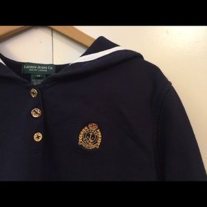 Vintage Ralph Lauren navy sailor sweater